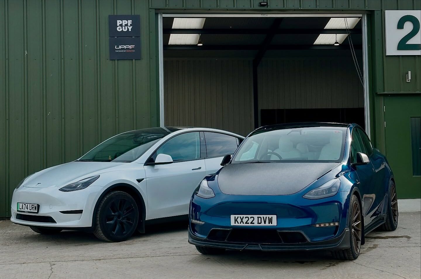Tesla Paint Protection Film installation by PPF Guy in Bicester, Oxfordshire